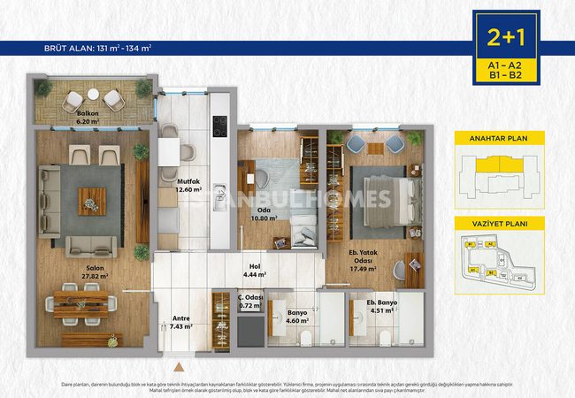 Lake View Apartments in a Complex with a Pool in Avcilar 14