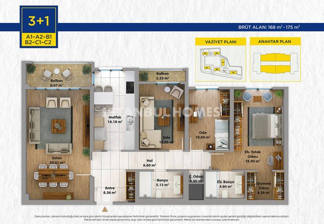 Lake View Apartments in a Complex with a Pool in Avcilar 15