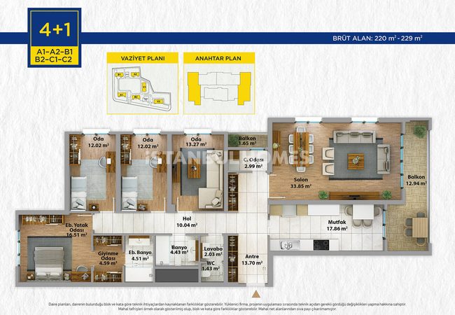 Lake View Apartments in a Complex with a Pool in Avcilar 16