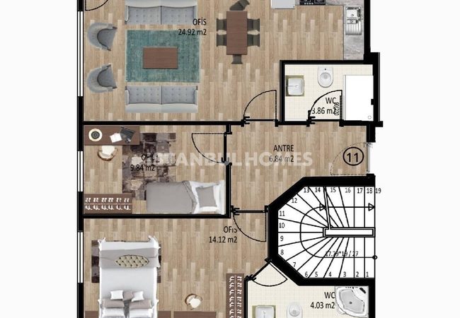 Geräumige Wohnungen Nahe Ihlamur-pavillons In Istanbul Besiktas 21