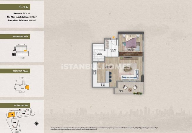 Wohnungen In Projekt Mit Reichen Eigenschaften In Sisli Istanbul 20