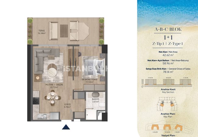 Elegante Wohnungen In Einem Projekt Mit Meerblick In Buyukcekmece 15