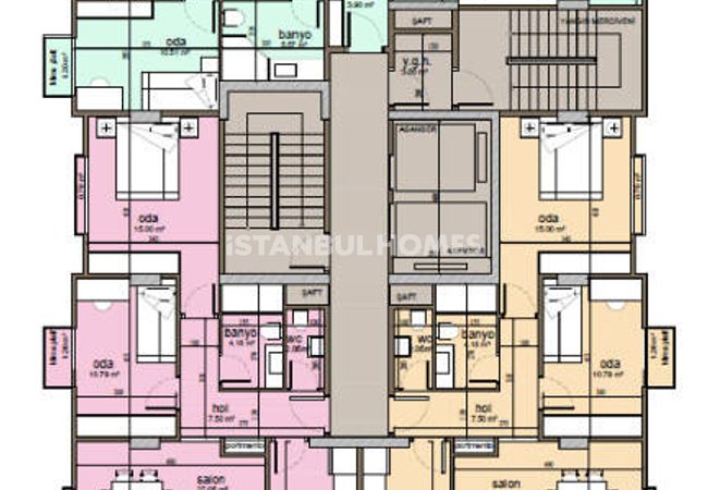 Appartements De Luxe À Kadıköy Avec Vue Sur La Mer Et Équipements 10