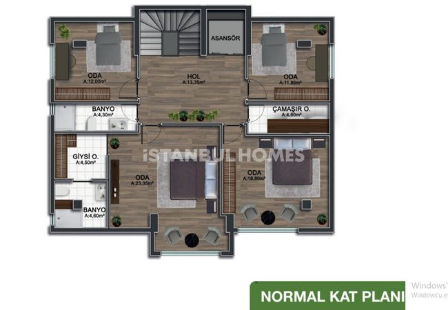 Luxurious Nature-view Houses with Pools in Beylikdüzü İstanbul 24