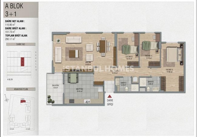 Wohnungen Zu Verkaufen In Pendik, Istanbul, In Der Nähe Des Flughafens 14