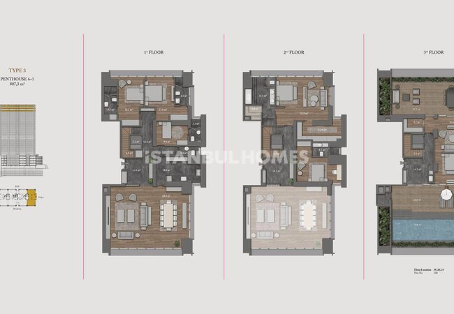 Şişli Nişantaşı'nda 5 Yıldızlı Otel Konseptli Projede Daireler 30