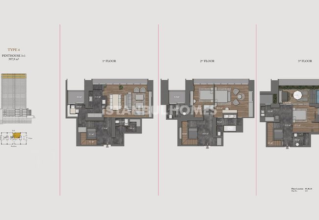 Şişli Nişantaşı'nda 5 Yıldızlı Otel Konseptli Projede Daireler 31