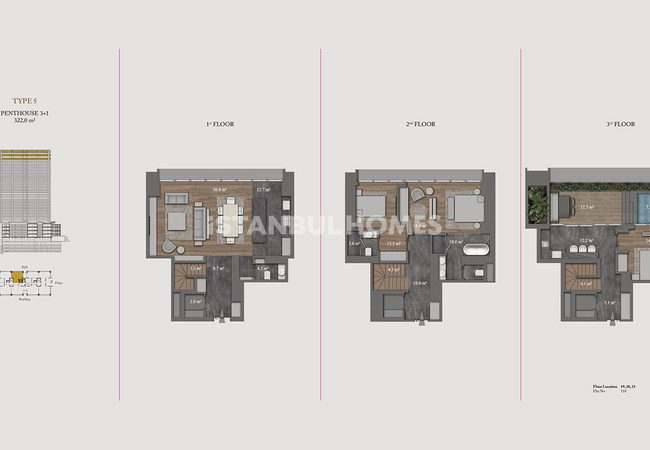 Şişli Nişantaşı'nda 5 Yıldızlı Otel Konseptli Projede Daireler 32
