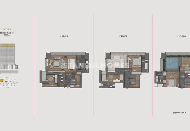 Şişli Nişantaşı'nda 5 Yıldızlı Otel Konseptli Projede Daireler 33