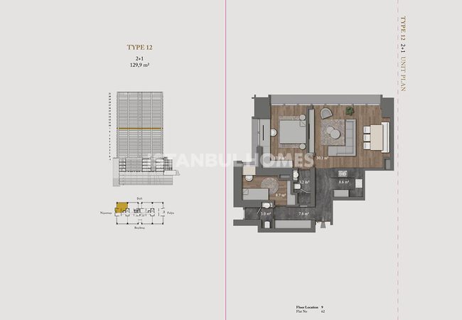 Şişli Nişantaşı'nda 5 Yıldızlı Otel Konseptli Projede Daireler 39