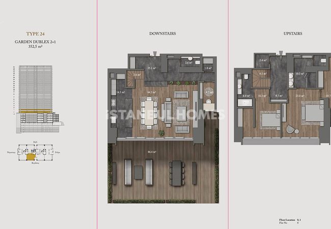 Şişli Nişantaşı'nda 5 Yıldızlı Otel Konseptli Projede Daireler 51