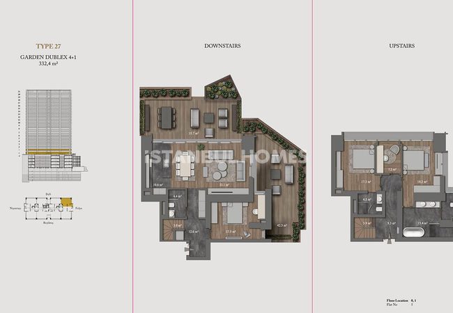 Şişli Nişantaşı'nda 5 Yıldızlı Otel Konseptli Projede Daireler 54