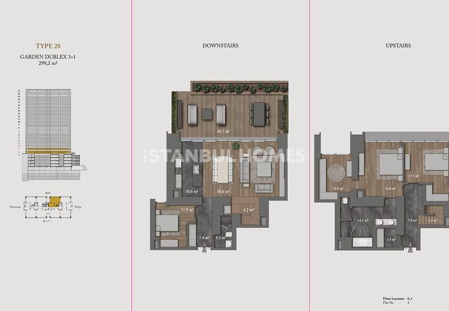 Şişli Nişantaşı'nda 5 Yıldızlı Otel Konseptli Projede Daireler 55