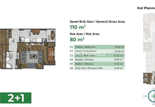 Flats Near Transporation Options in Kucukcekmece 16