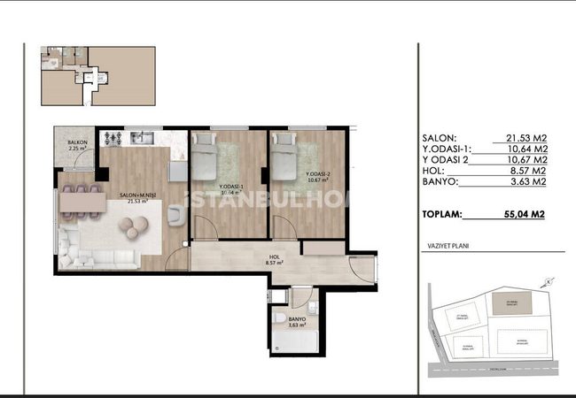 Spacious Design Apartments Near Amenities in Besiktas 15