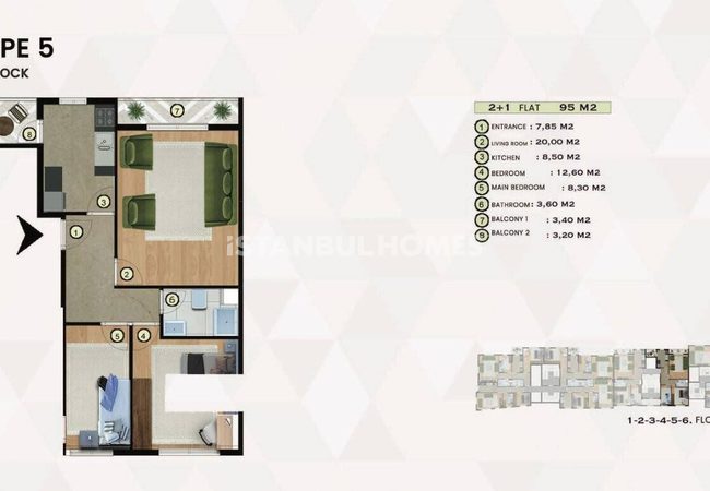 Ready-to-move Flats Near Metro in Eyüpsultan Istanbul 17