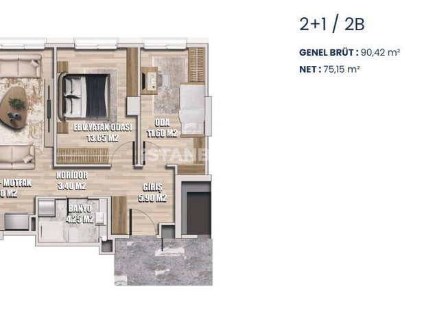 Wohnungen In Einem Projekt In Meeresnähe In Istanbul üsküdar 17