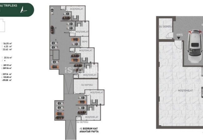 İstanbul Beykoz'da Güvenlikli Sitede Havuzlu 5 Odalı Villalar 17
