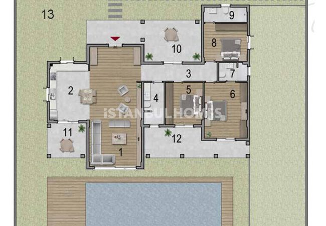 İstanbul Silivri’de Özel Havuzlu Müstakil Villalar 26
