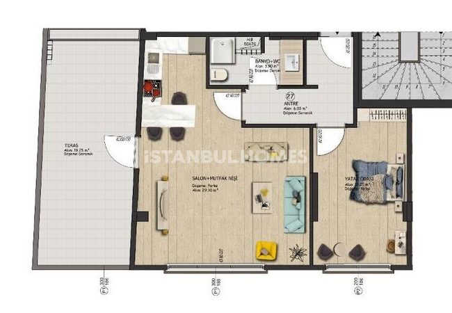 Elegante Wohnungen In Meeresnähe In Istanbul Beşiktaş 17