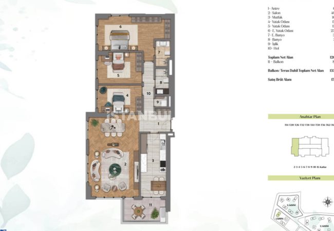 Lake-view Apartments Near Marmaray Stop in Kucukcekmece 26