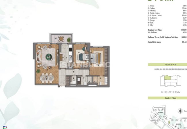 Lake-view Apartments Near Marmaray Stop in Kucukcekmece 27