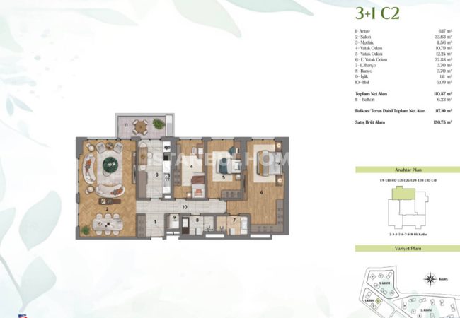 Lake-view Apartments Near Marmaray Stop in Kucukcekmece 24