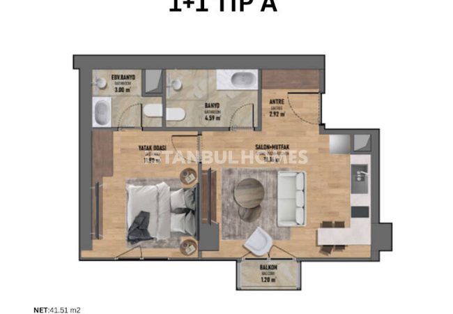 Appartements Avec Vue Sur La Ville À 650 M Du Métro À Kadıköy 17