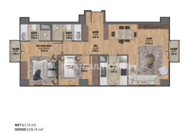 Appartements Avec Vue Sur La Ville À 650 M Du Métro À Kadıköy 18