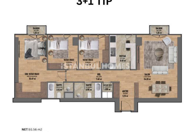 Appartements Avec Vue Sur La Ville À 650 M Du Métro À Kadıköy 19