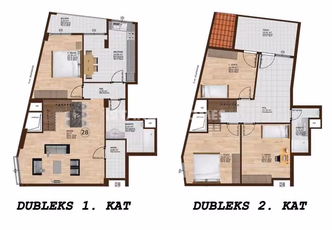 Sea-view Duplex Apartments for Sale in üsküdar İstanbul 12