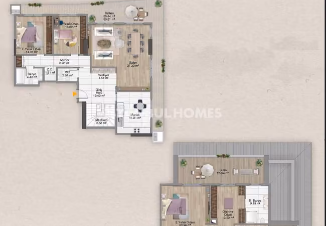 Stylish Apartments with Sea Views in Istanbul Besiktas 14