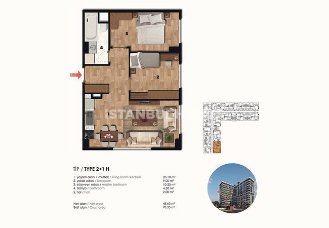 Traditional Architecture Central Apartments in Zeytinburnu 26