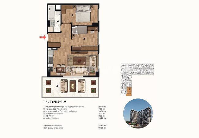 Traditional Architecture Central Apartments in Zeytinburnu 21
