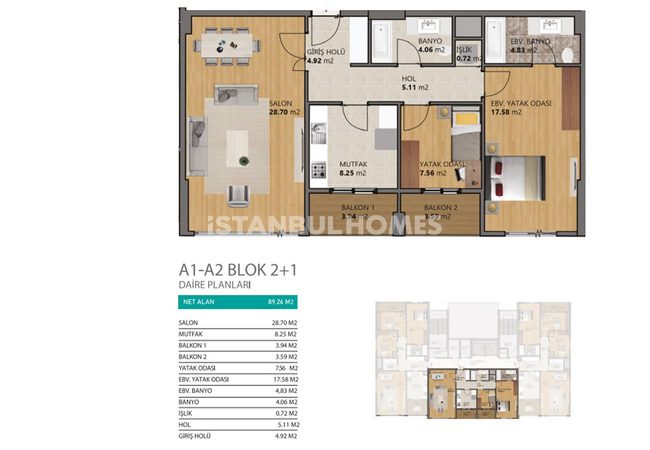 Luxueux Immobiliers Spacieux Avec Installations Sociales À Beylikdüzü 24