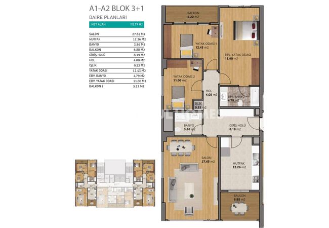 Luxueux Immobiliers Spacieux Avec Installations Sociales À Beylikdüzü 25