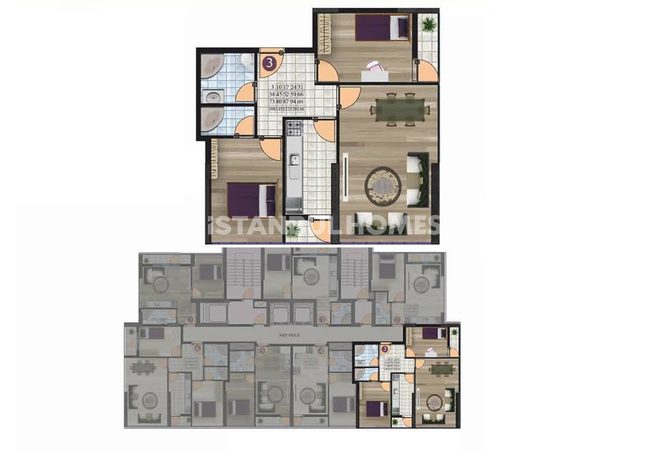 İstanbul Esenyurt'ta Bağlantı Yollarına Yakın Satılık Daire 20