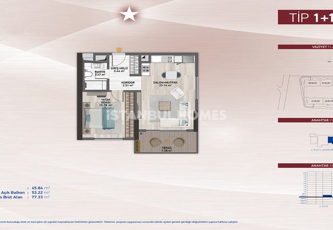 املاک با نمای دریاچه با فرصت سرمایه گذاری در کوچوکچکمجه 15