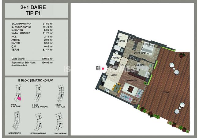 Luxury Flats with Sea View in Buyukcekmece 35
