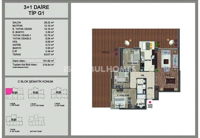 Luxury Flats with Sea View in Buyukcekmece 28