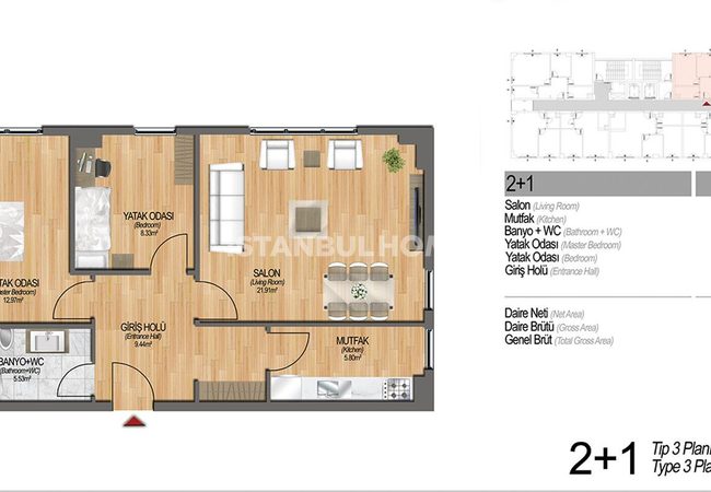 Trendy Real Estate for a Professional Life in Kucukcekmece 26