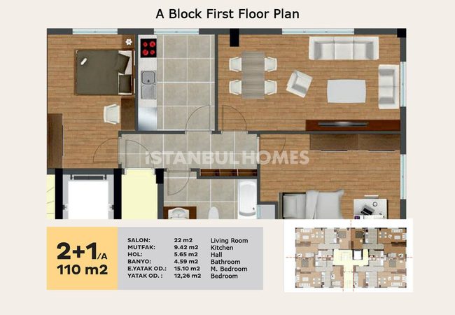 Appartements Avec Architecture Exceptionnelle Beylikduzu 18