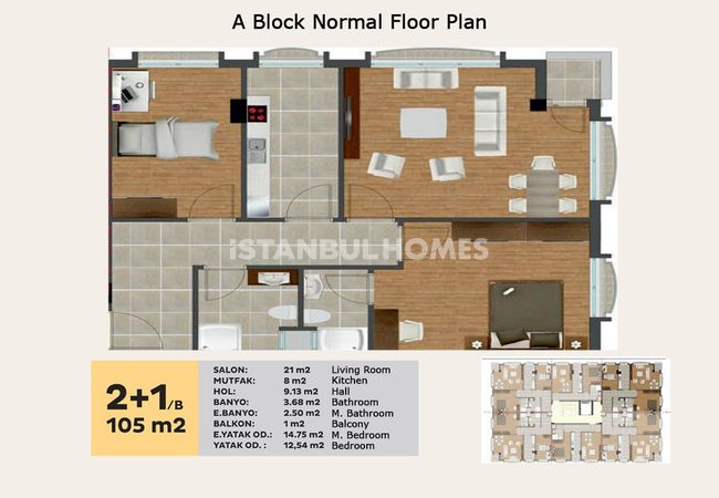 Appartements Avec Architecture Exceptionnelle Beylikduzu 19