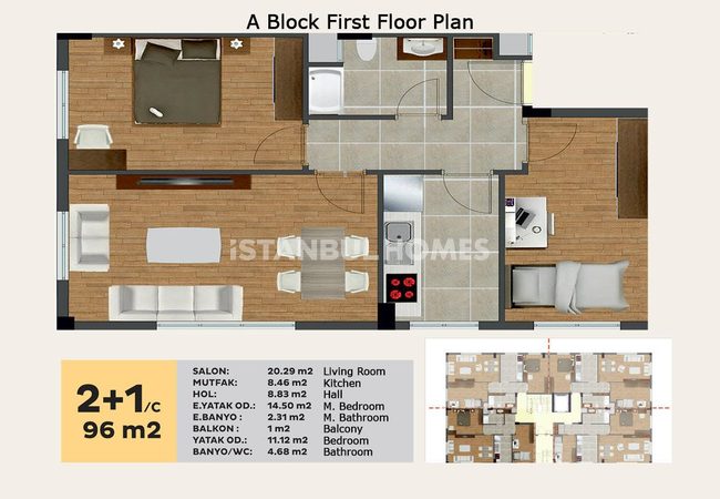 Appartements Avec Architecture Exceptionnelle Beylikduzu 20