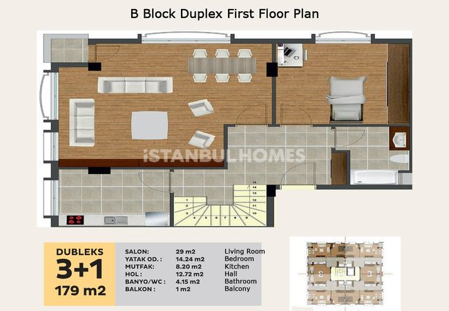 Appartements Avec Architecture Exceptionnelle Beylikduzu 27