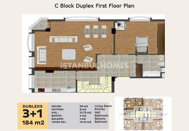 Appartements Avec Architecture Exceptionnelle Beylikduzu 30
