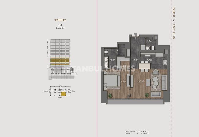 Şişli Nişantaşı'nda 5 Yıldızlı Otel Konforu Sunan Daireler 38
