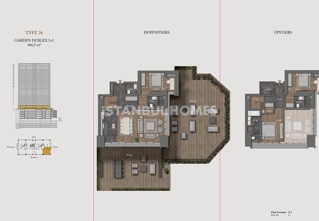 Şişli Nişantaşı'nda 5 Yıldızlı Otel Konforu Sunan Daireler 47