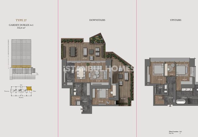 Şişli Nişantaşı'nda 5 Yıldızlı Otel Konforu Sunan Daireler 48