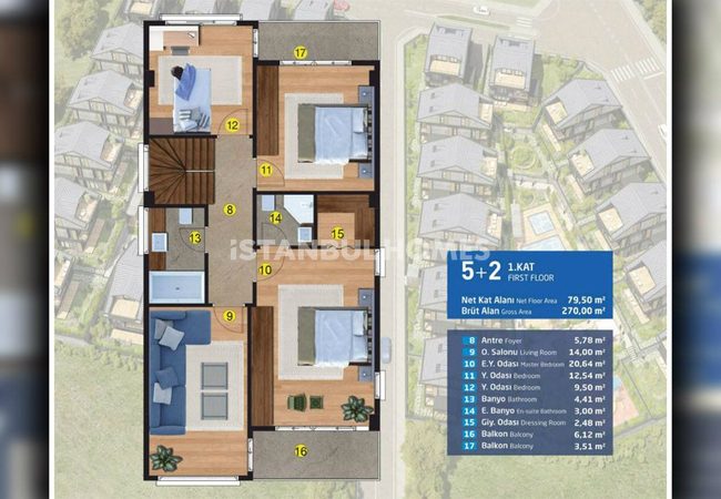 South-facing Houses 5 Min. to the Sea in Buyukcekmece 36